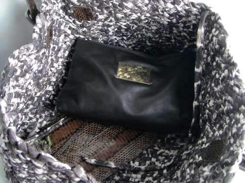 Bottega Veneta Woven Tote Bag 9789 brown - Click Image to Close